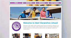 Desktop Screenshot of nextgenerationschool.com